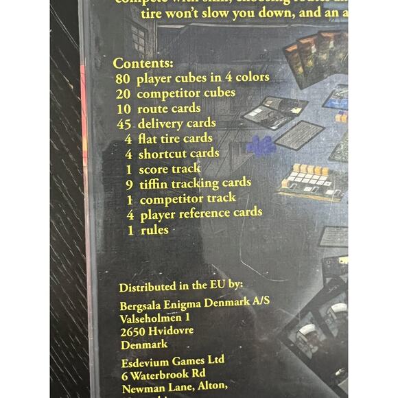 Tiffin Board Game by Jonathan Hager 2016 Rio Grande Games, New and Sealed - Picture 4 of 7